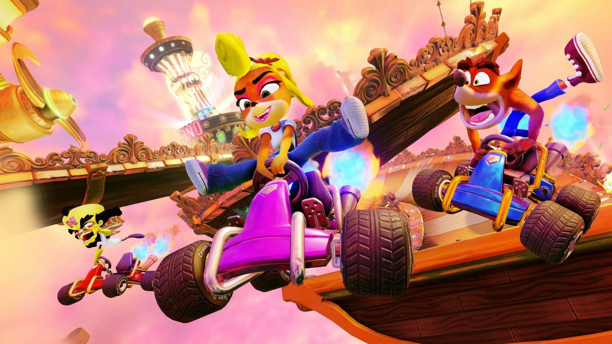 Crash Team Racing Nitro. Краш бандикут рейсинг. Крэш бандикут гонки. Крэш бандикут 2019.