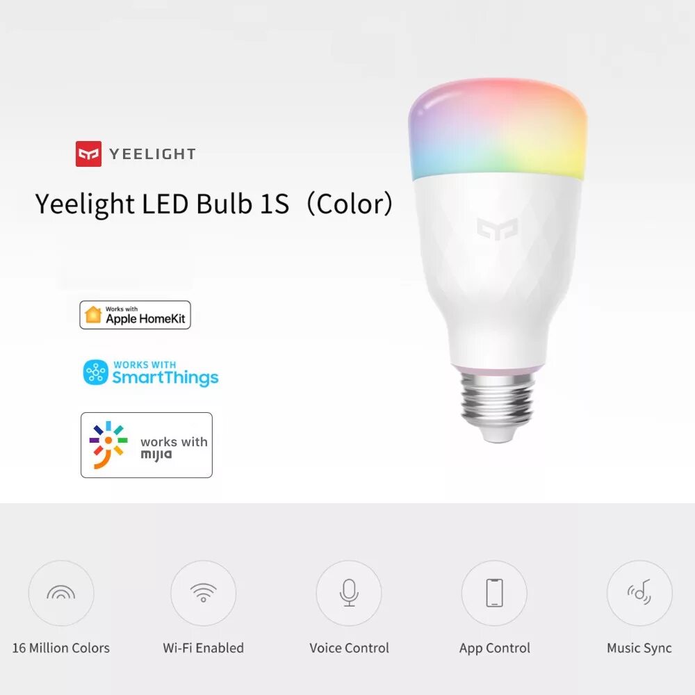 Лампочка smart led bulb color. Лампа светодиодная yeelight smart led bulb 1s, e27, 8.5вт (yldp13yl). лампа xiaomi yeelight smart led bulb (color) 1s yldp13yl. лампа светодиодная yeelight smart led bulb 1s, yldp13yl, e27, 8.5вт, 6500 к. xiaomi yeelight led bulb 1s color лампочка.