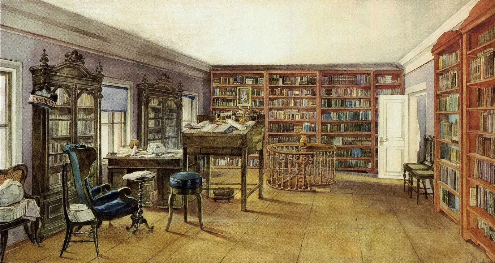 Толстовский зал в пушкинском доме. Дворянское имение 19 века рисунки. И интерьер в имении лопухиных 1844. Литературный музей ирли ран пушкинский дом. «радостный май».