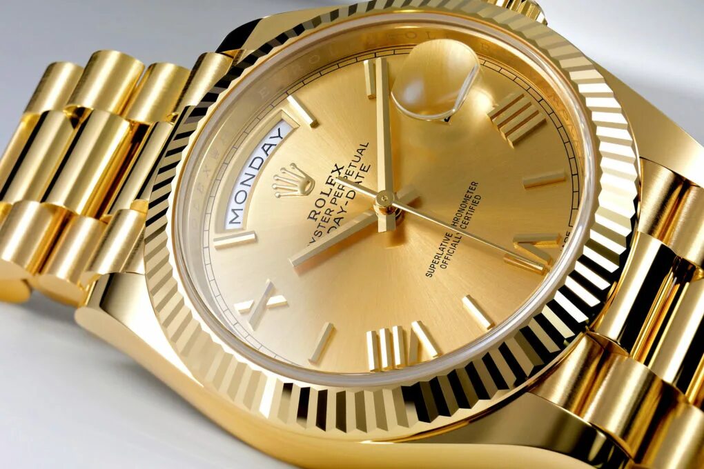 Golden watches