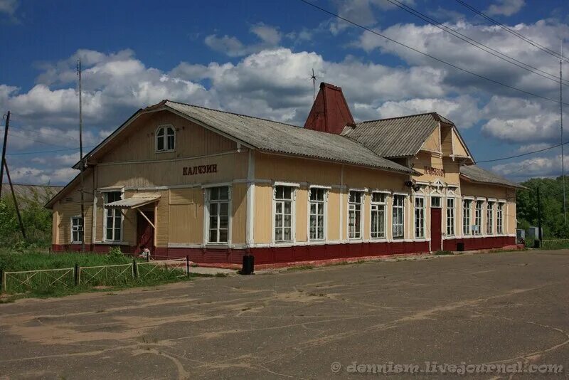 В Калязине открыли ж/д вокзал в ретростиле Новости Твери и городов Тверской об