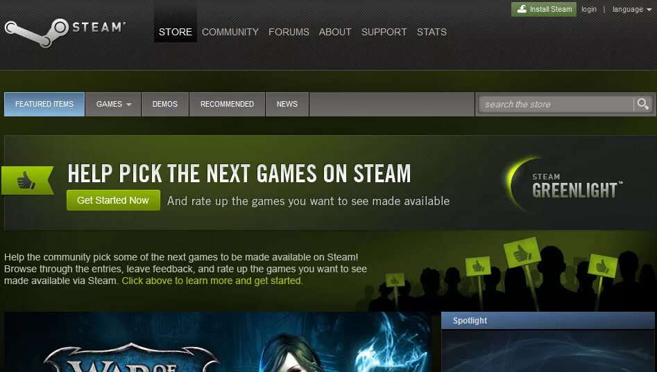 Steam click