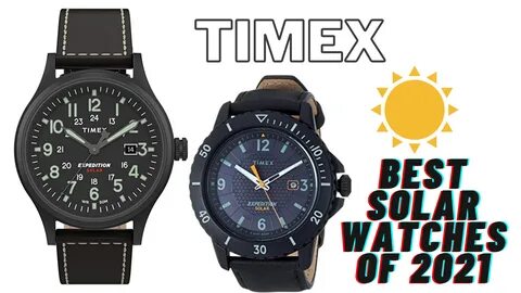 Timex expedition solar