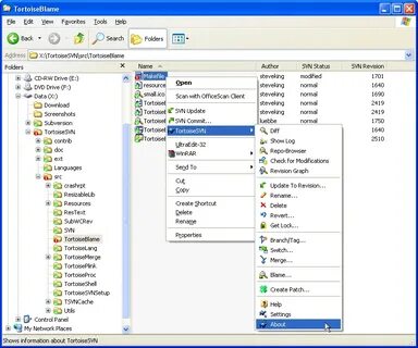 Folder containing