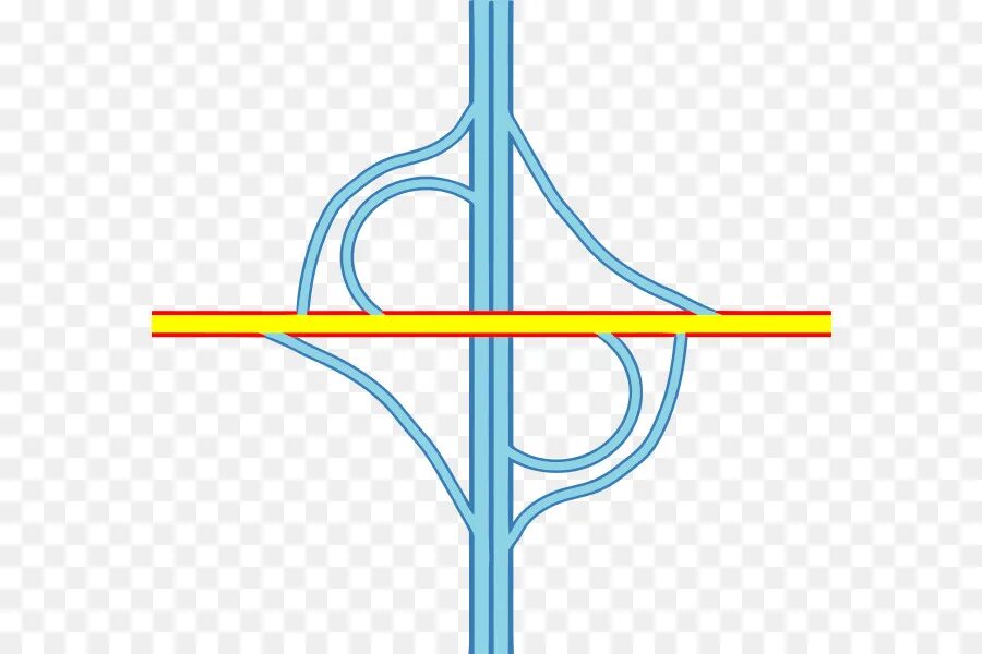 Развязка клеверный лист. Развязка типа неполный клеверный лист. partial cloverleaf interchange. транспортная развязка клеверный лист. знак развязка клеверный лист.