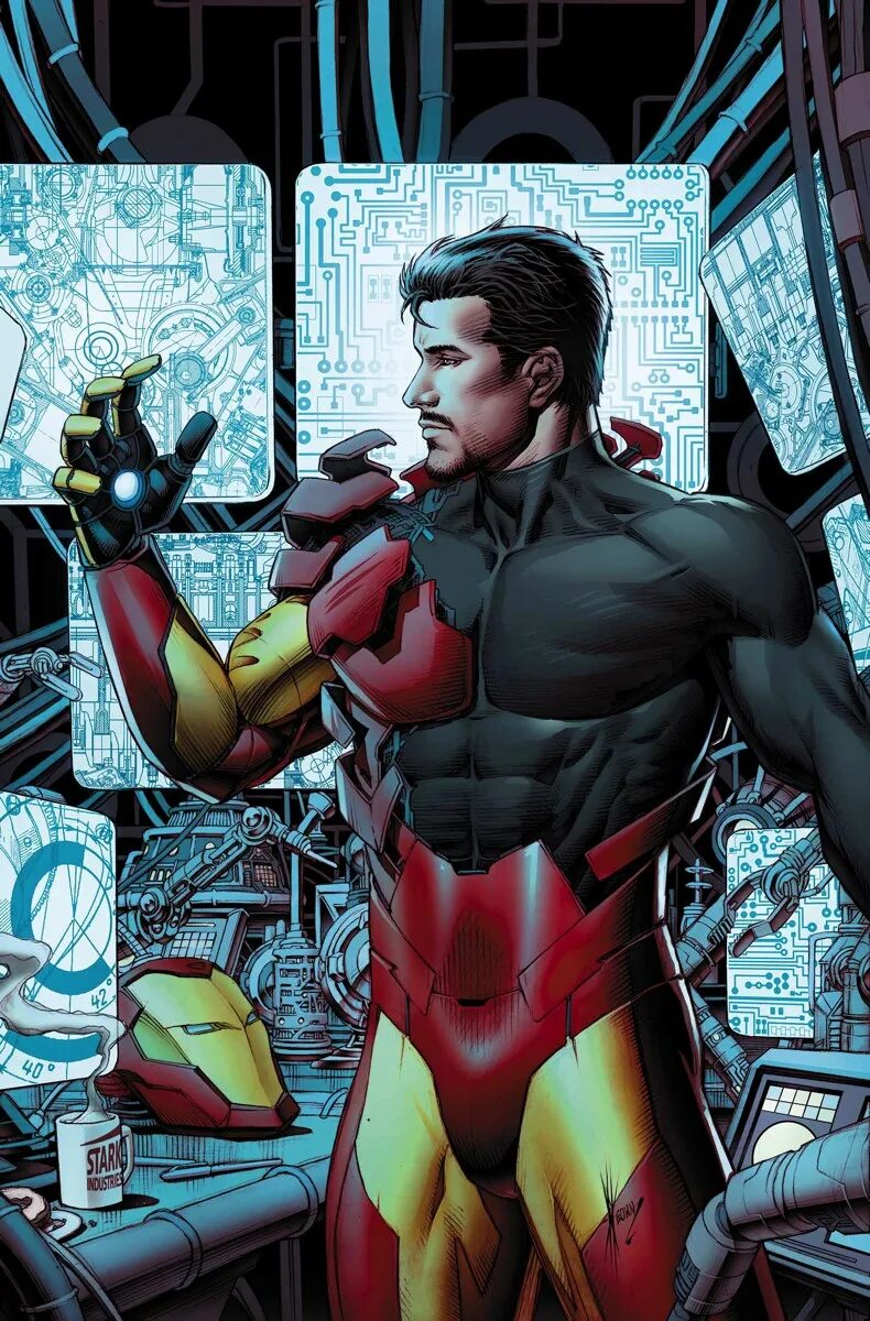 Мужик комиксы. Непобедимый Железный человек. Invincible Iron man комикс. Железный человек из комиксов Invincible Iron man. Тони Старк Марвел комикс.