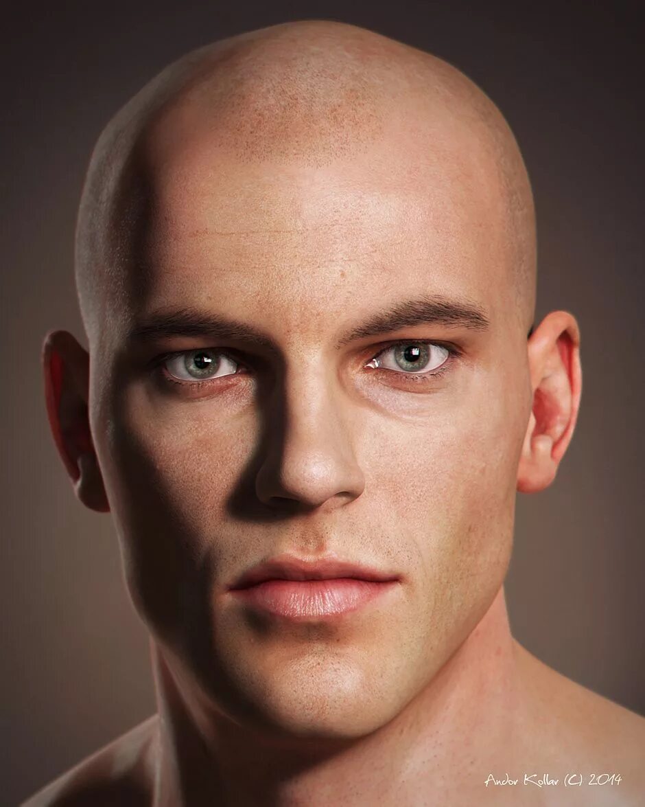 Man head