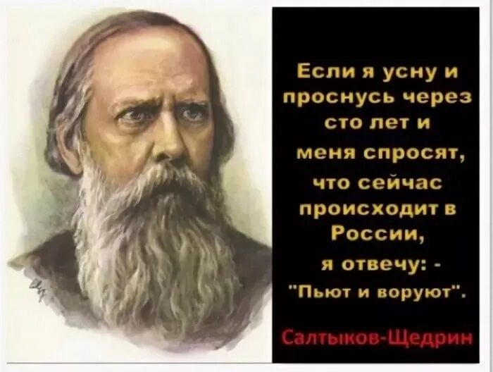 Салтыков-Щедрин разбудите меня через 100 лет. Кто сказал разбудите меня через 100 лет. Кто сказал разбудите меня через 100 лет в России пьют и воруют. Салтыков Щедрин если я усну и проснусь через 100. Текст через сто лет