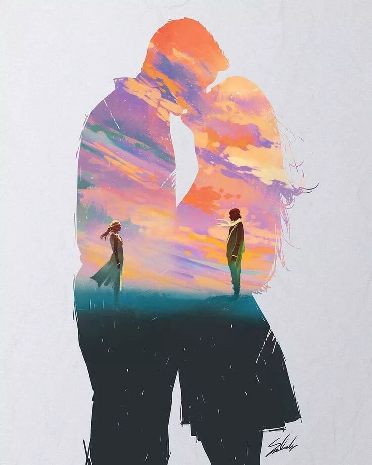 Рисуя чувства. Арты со смыслом. Рисуя чувства. Нарисованные чувства. Абстрактный портрет девушки.