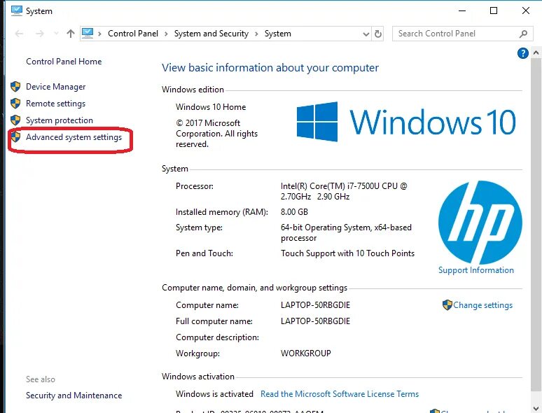 Advanced system setting. Advanced system settings. виндовс 10 settings. system advanced system settings. advanced system settings windows.