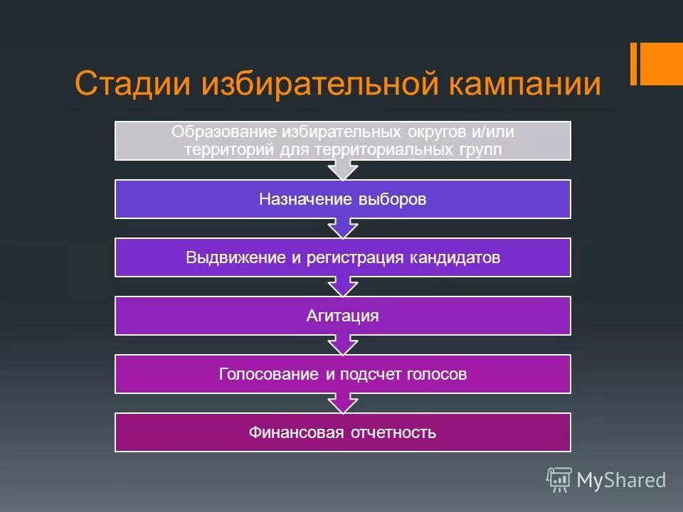 Подготовительный этап выборов