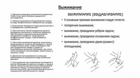 Массаж является методом