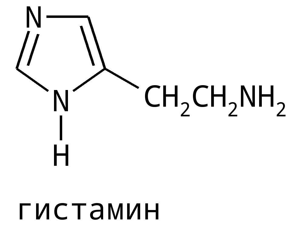 Химическая структура гистамина. Гистамин химическое строение. Гистамин химическая формула. Гистамин структура.