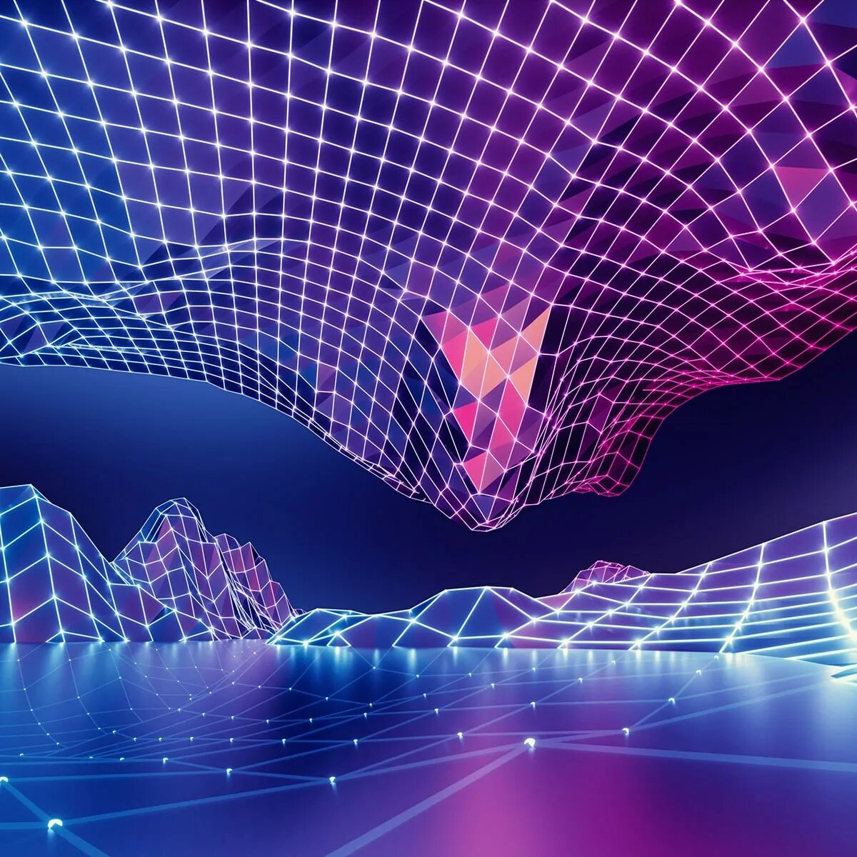 Горизонт цифровизация. Цифровые технологии. Технологичный фон. Цифровой фон. Перенасыщенное цифровое пространство.