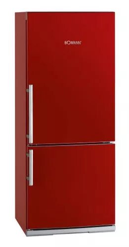 Холодильник Bomann красный. Холодильники высотой 210-220см марки и модели. Холодильник Bomann kg210 Green.