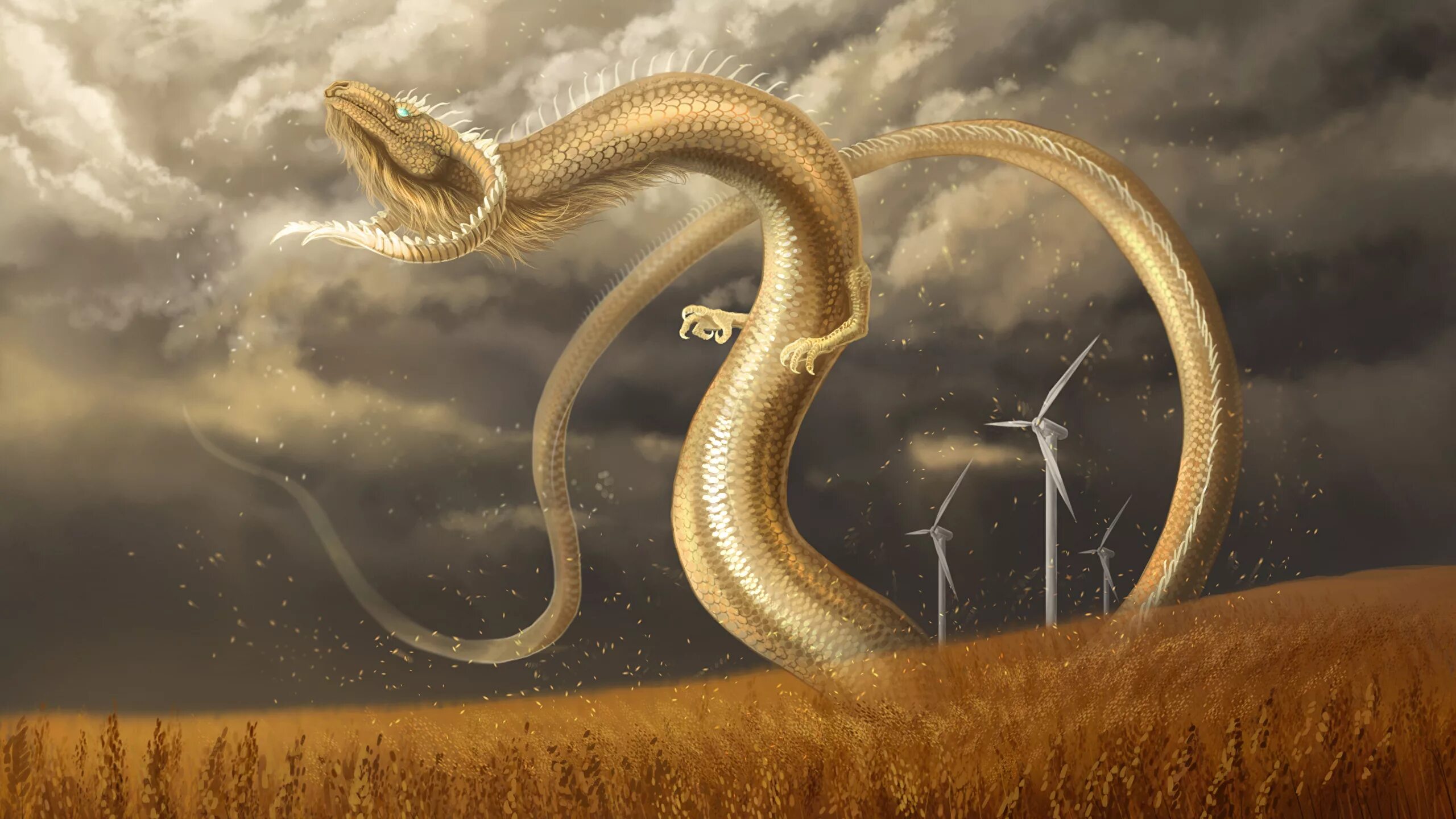 Василиск — ядовитые змеи. Волшебная змея. Магическая змея. Мистические змеи. Змея арт.