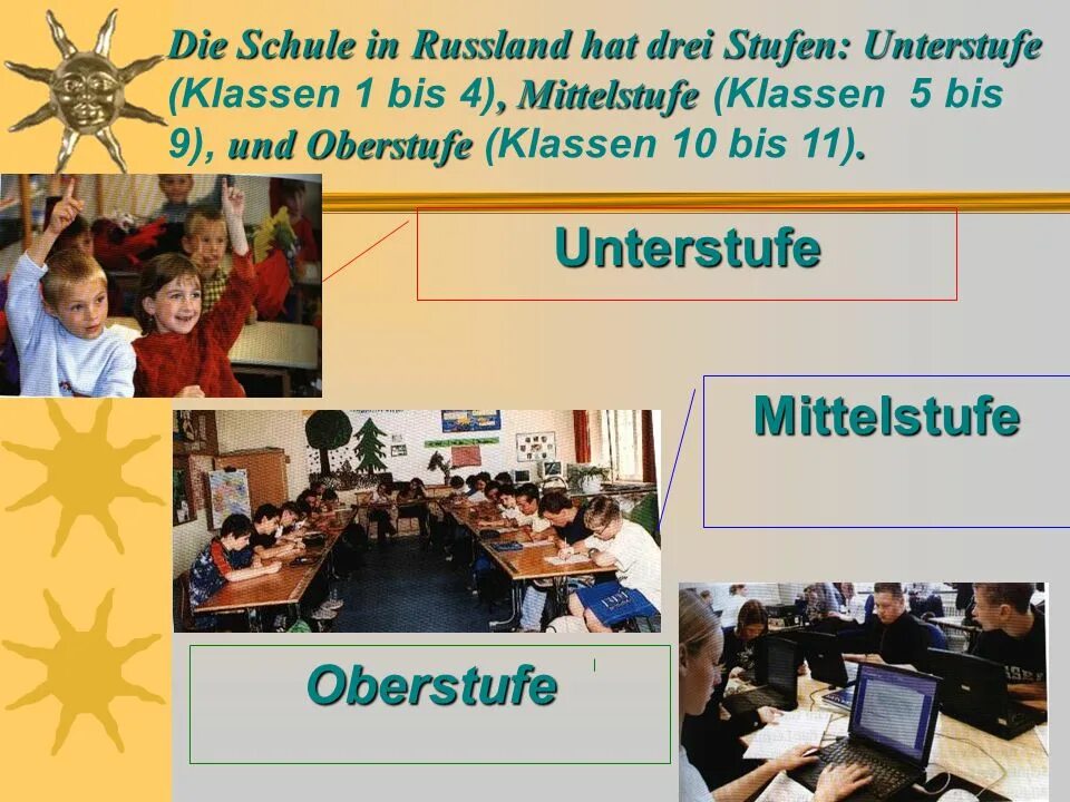 Die Oberstufe in Russland die Oberstufe in Deutschland таблица. Die Oberstufe in Russland таблица. Фоны презентаций Schule in Deutschland. Schulsystem.