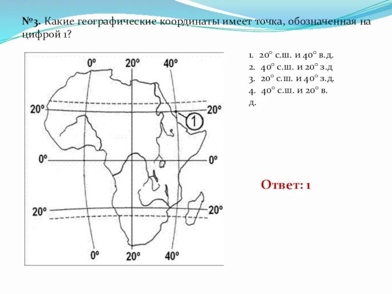 Какая из точек имеет координату 8. Какие географические координаты имеет точка. Какие географические координаты имеет точка, обозначенная. Географические координаты точки 1. 20 С Ш 40 В Д.