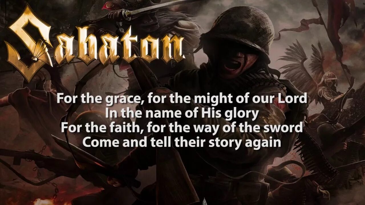 The last stand sabaton. Сабатон the last Stand. Hellfighters Sabaton. Крестоносец Sabaton.