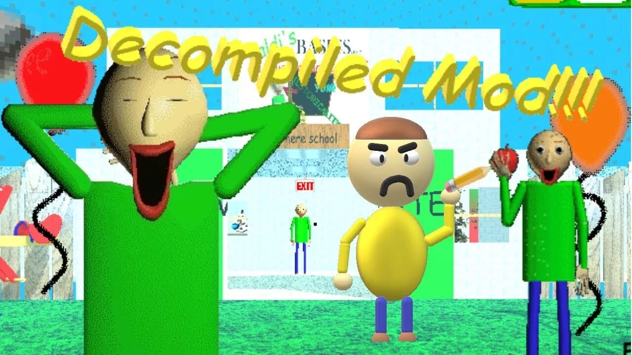 БАЛДИ мод. Балдис бейсикс. Baldi in a little bit of everything. Baldi s Basics. Baldi s basics моды