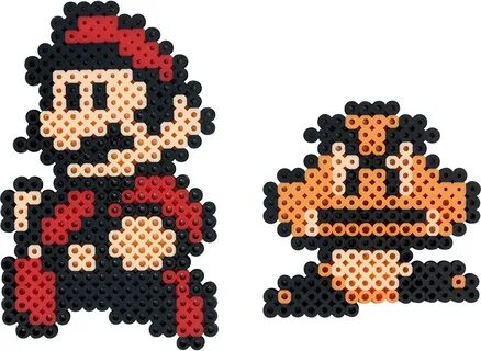 Super mario bros perler beads patterns