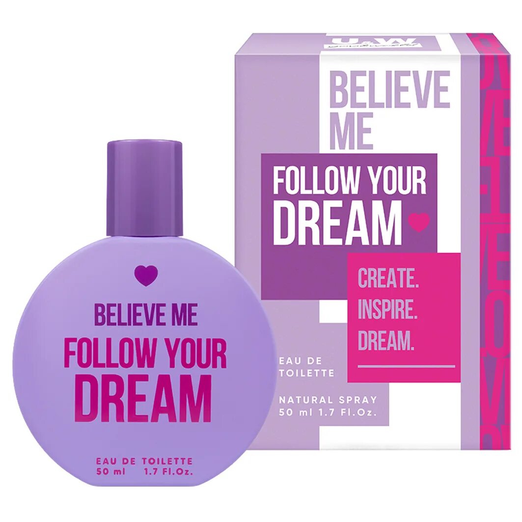 U&World туалетная вода believe me follow your Dream 50мл. Туалетная вода belive me Love in the Air. Believe me follow your Dream духи. Т/В жен believe me Love in the Air 50мл.