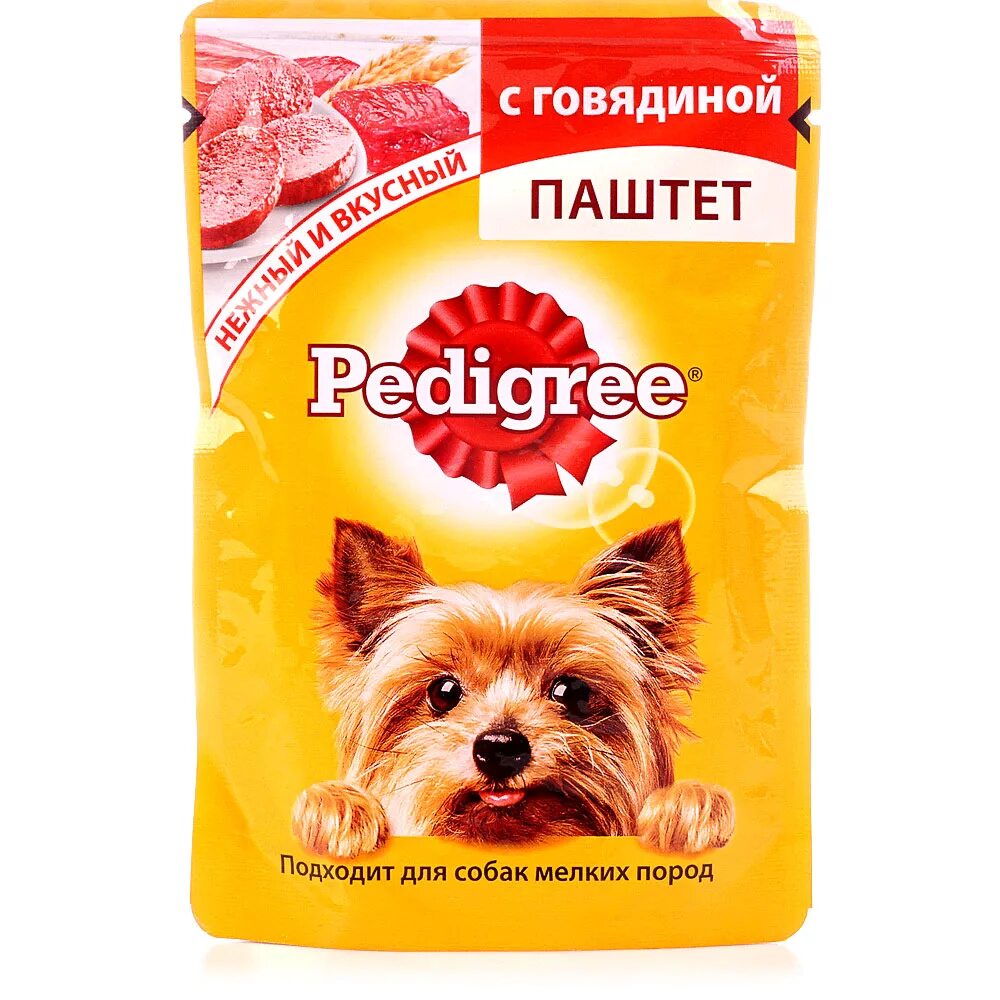 Паштет для щенков Педигри говядина. Корм pedigree для щенков 85гр. Корм pedigree для йорков. Педигри для собак с говядиной.