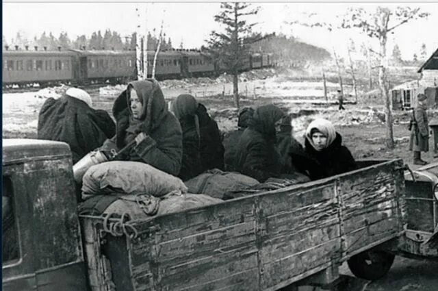 Жизнь эвакуированных