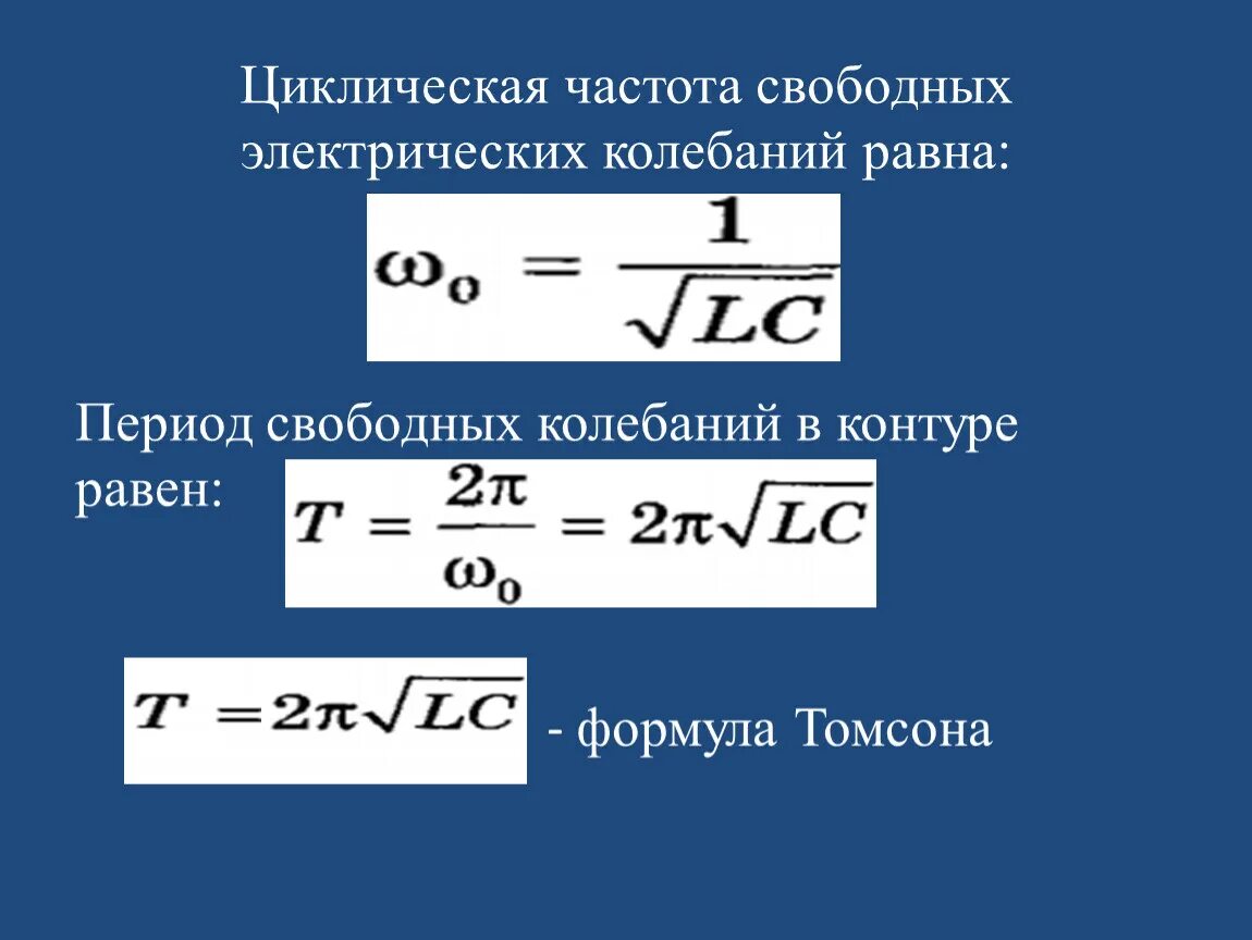 Собственная свободная частота. Частота свободных колебаний. Циклическая частота разбор формулы. Формула периода циклической частоты. Период колебаний через циклическую частоту.