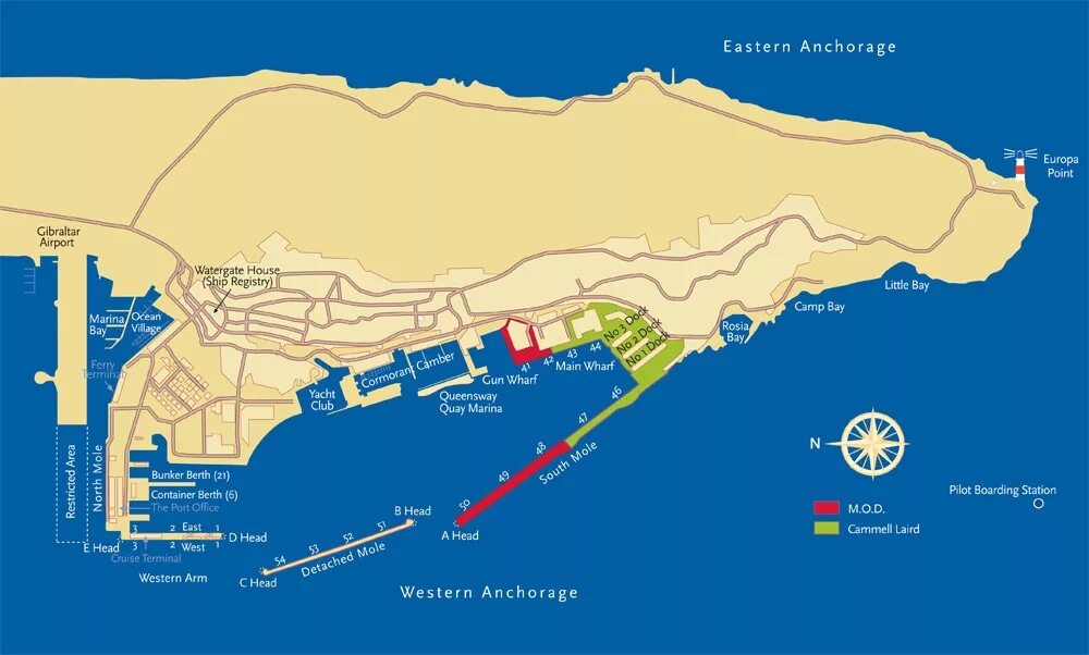 Порт Гибралтар. Порт Гибралтар на карте. Gibraltar на карте. Порт морской Гибралтар на карте. Main port