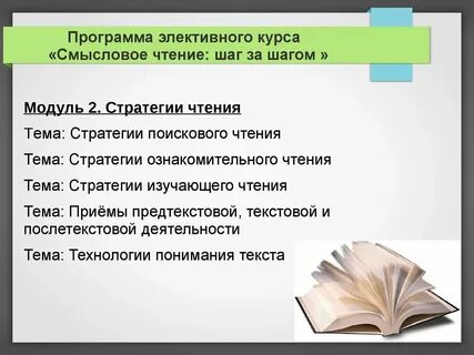 Смысловое чтение 2