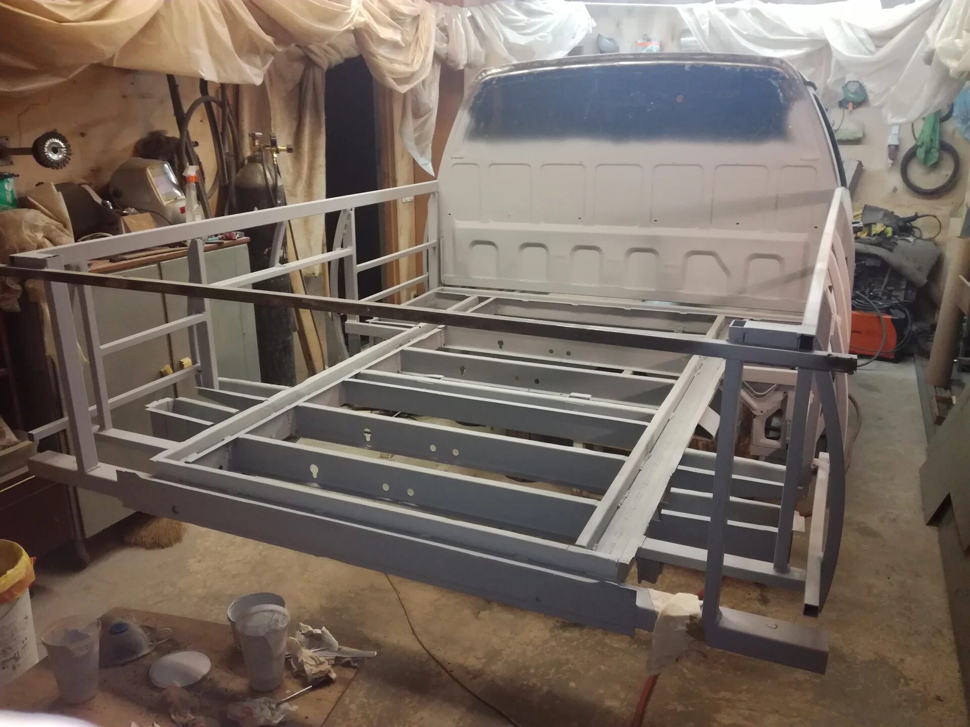 2. Газель борт 6 метров. Самодельный кузов на газель 3 метра. Удлинение кузова. Подрамник кузова газель 3302.