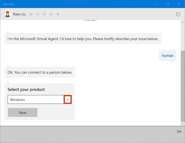 Get help windows. Get help windows
