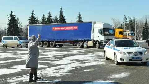 Машина гуманитарной помощи