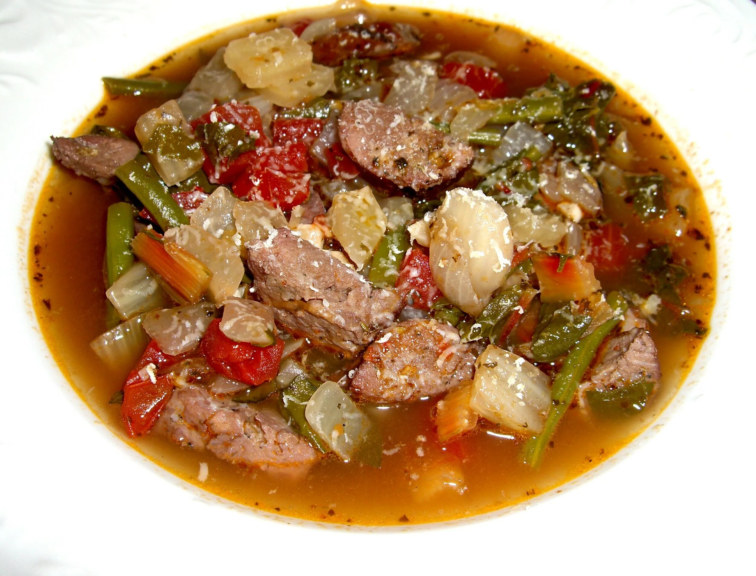 Meat soup