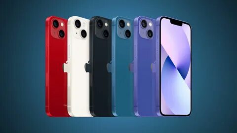Цветовая линейка айфон