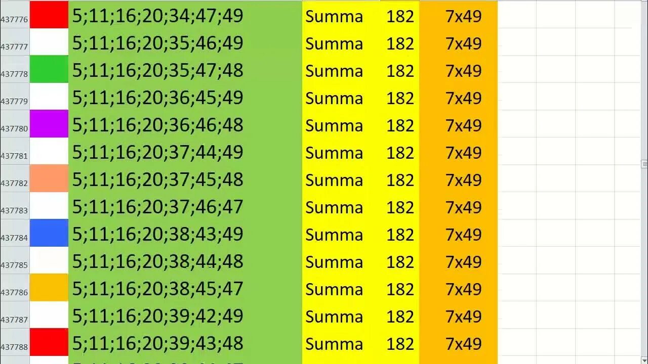 Столото 49 тираж