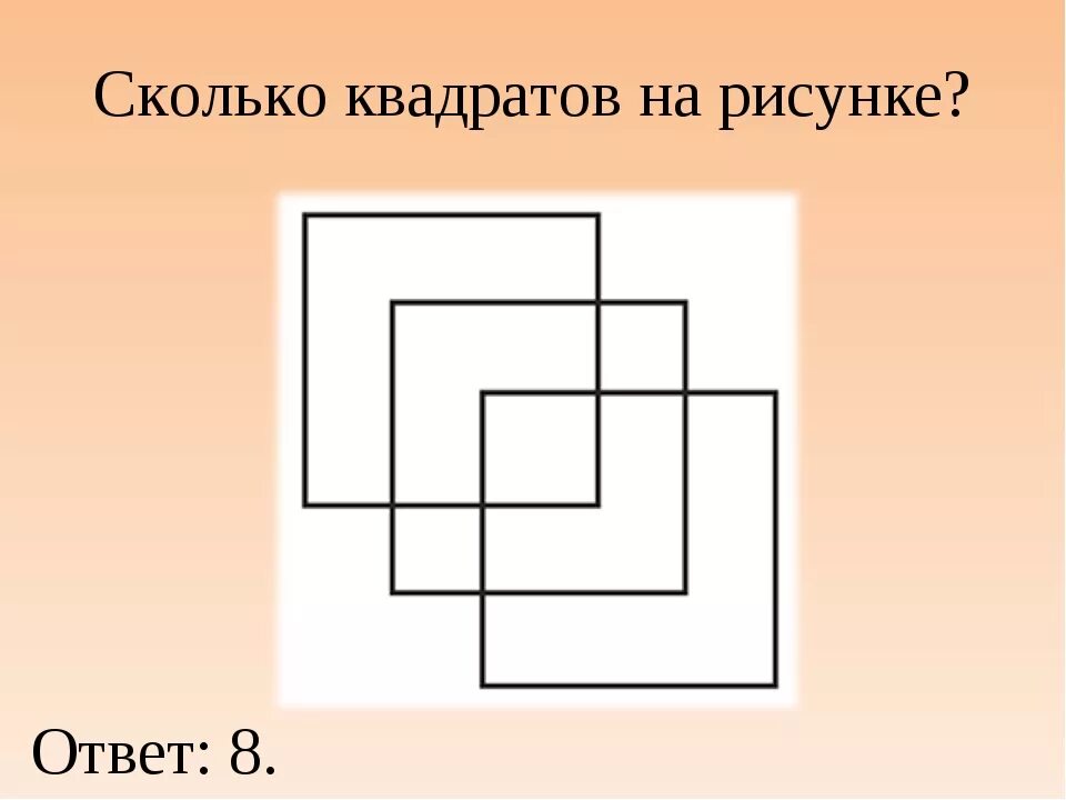 Сколько квадратов на рисунке. Сколько квадратов на картинке. Сколько квадров на рисунке. Сколько квардатовна рисунке. Рисунок насколько