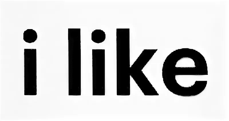 I like to me