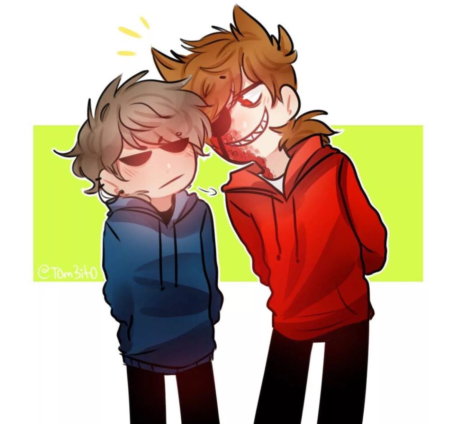 Тома актив. Eddsworld TORDTOM. Eddsworld Tord Yaoi. Селфцест эддсворлд. ЭДД Торд фф.