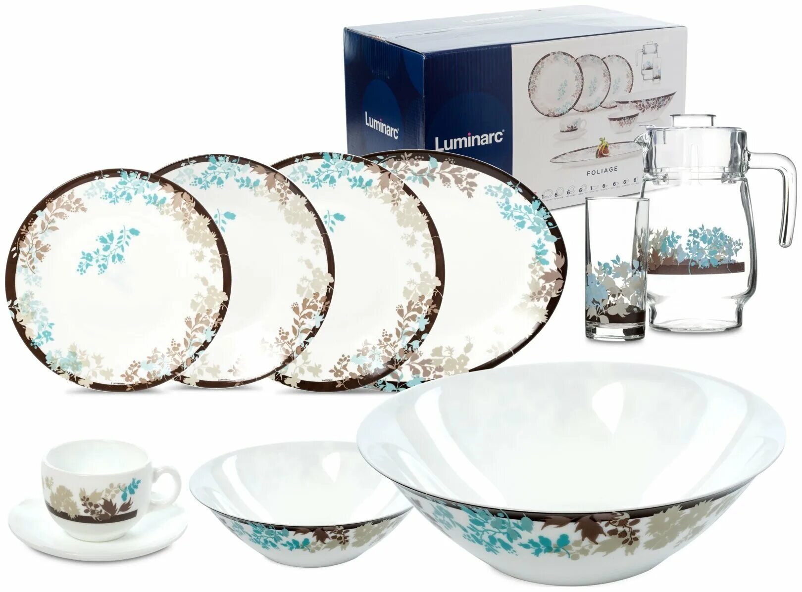 столовый сервиз luminarc palm springs p5878. Luminarc essence foliage 46 предметов. столовый сервиз люминарк 46 предметов. набор столовой посуды luminarc эссенс фолиаж, n1215. сервиз luminarc carine hana beige карин хана беж.
