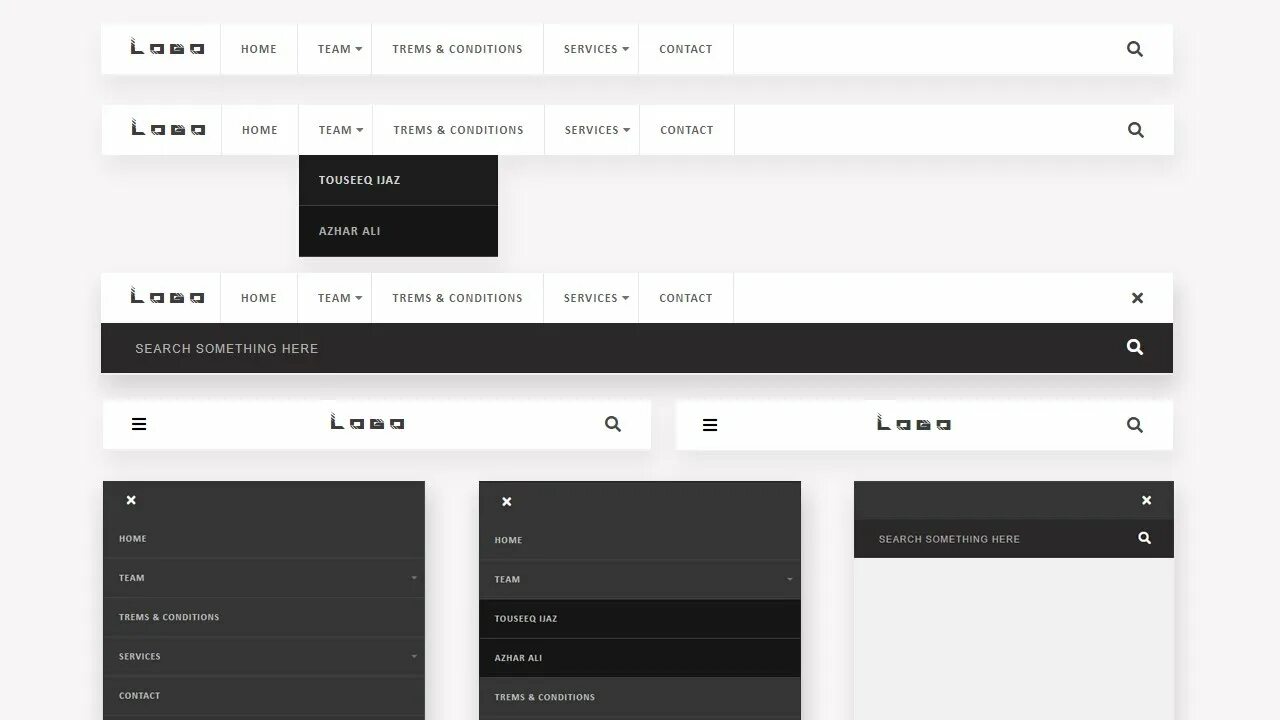 Выпадающий список html. Панель поиска html css. готовый navbar html css. menu bar html css js. код идеальный css responsive.