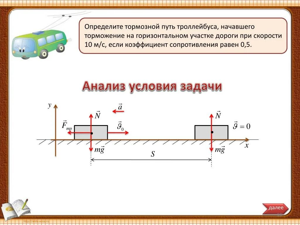 Задача по дороге движутся. Определить тормозной путь. Задачи на торможение. Задачи на тормозной путь. Задачи на тормозной путь по физике.