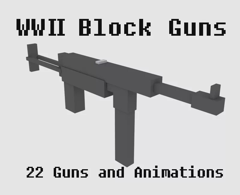 Gun block. Ww2 Block Guns. Блок Ган. Block Gun 3d. Технология Ган блок.