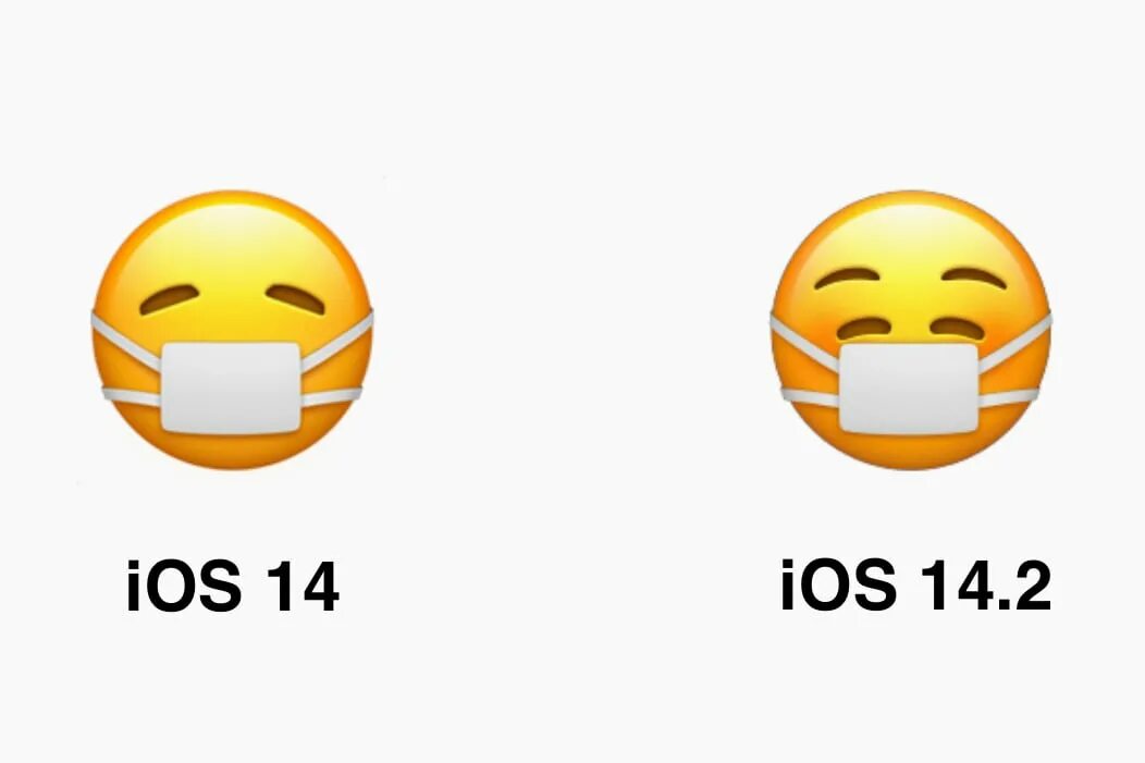 Как поменять эмодзи в тг. Эмодзи на айфон ios 14.2. смайлики айос 14.2. смайлик в маске. смайлики ios 14.