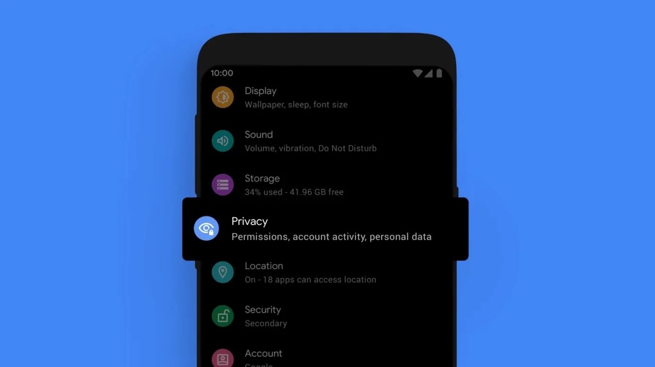 Android 10.0. Меню андроид 10. android 10 меню. android 10 настройки. настройки телефона андроид 10.