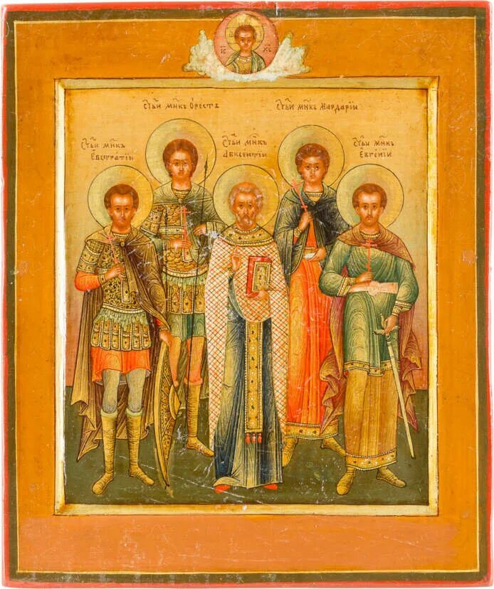 Икона пять святых престольный. Икона трех святителей Мстера. Икона пять святых апостолов. Икона с пятью святыми.