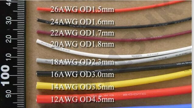 Кабель диаметр 10 мм. Силовой кабель 10 AWG 6 мм. 4ga провод сечение 20.2 мм. Электротехнический провод 16 AWG. Провод 16awg (2x1м).