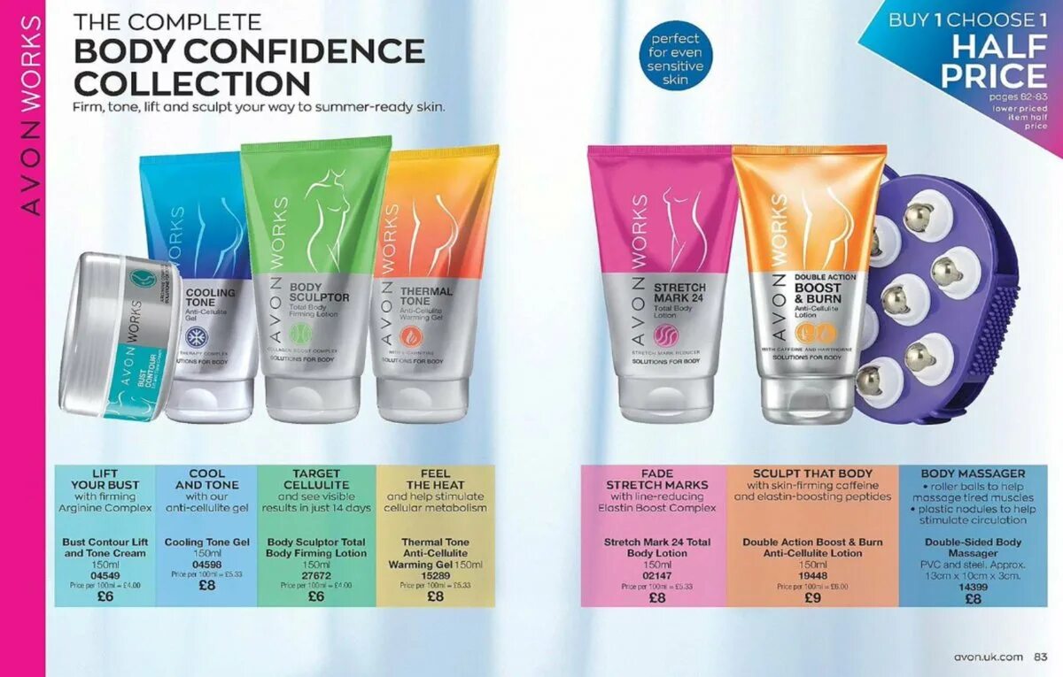 Avon works. Avon works Thermal Tone. Avon works каталог. Avon Slim Gel body Sculpting. Avon Representative uk.