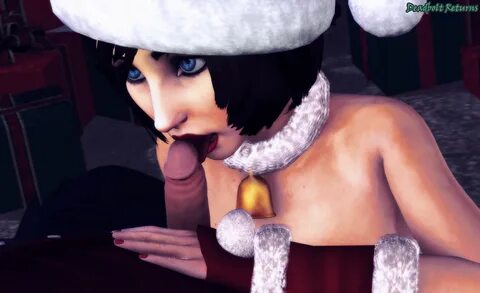 a Kiss under Elizabeth s Mistletoe Elizabeth Elizabeth Comstock Bioshock Bi...